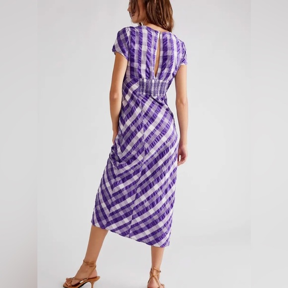 Free People Natalya Printed Midi Dress - Picture 2 of 11